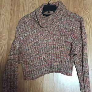Turtle neck crop top